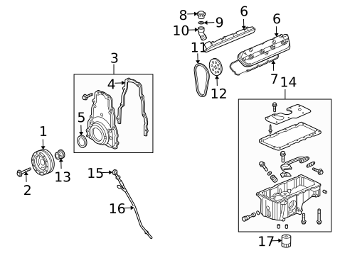 Engine Parts for 2004 Isuzu Ascender #0