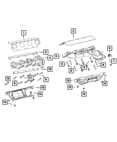 Manifolds and Vacuum Fittings for 2018 Ram 2500 #0