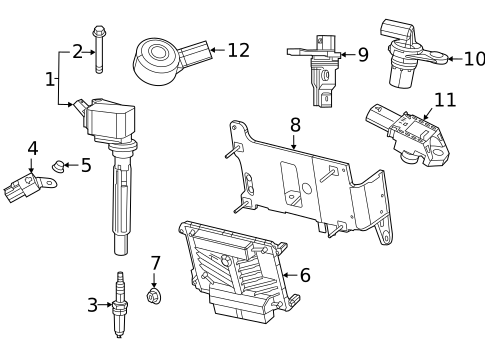 Powertrain Control for 2020 Jeep Cherokee #0