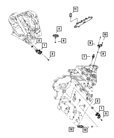 Sensors for 2007 Dodge Ram 3500 #1