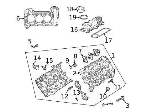 Valve & Timing Covers for 2025 Audi A8 Quattro #0