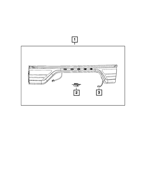 Radio, Antenna, Speakers, DVD, and Video systems for 2014 Dodge Durango #5