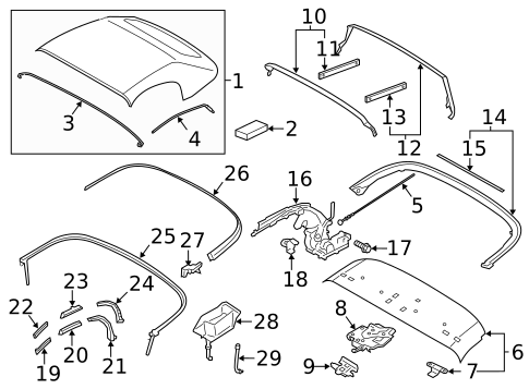Cover & Components for 2015 Porsche Boxster #0