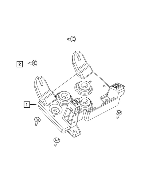 Battery, Battery Tray and Cables for 2025 Jeep Wrangler #7