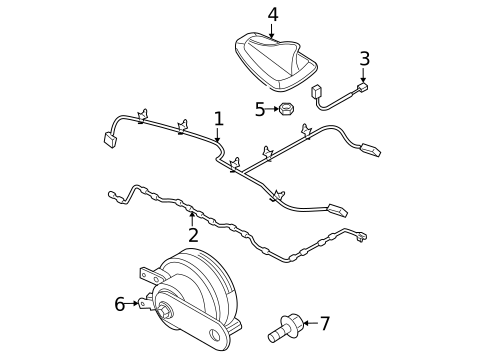 Antenna & Radio for 2024 Nissan Sentra #13