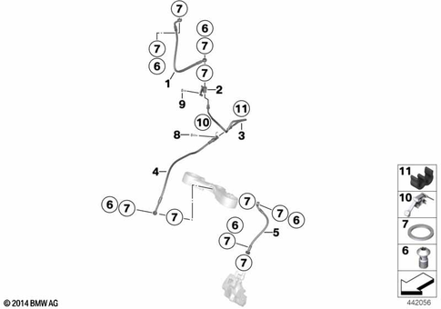 Brake Lines for 2009 BMW-Motorrad R 1200 GS Adventure #2