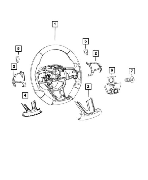 Steering Wheel for 2026 Dodge Durango #2
