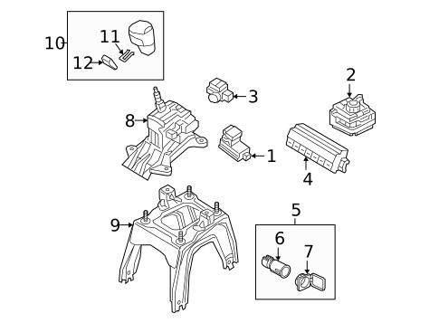 Parking Brake for 2018 Mazda CX-9 #0