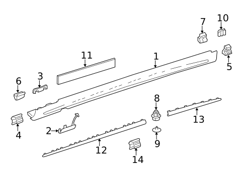 Exterior Trim - Pillars for 2019 Mercedes-Benz S63 AMG #0