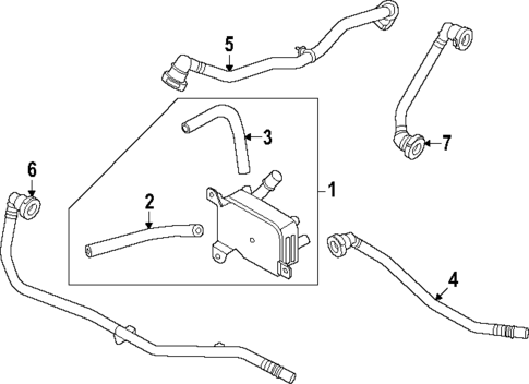 Hoses & Lines for 2025 Genesis Electrified GV70 #1