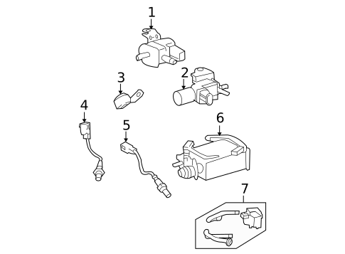 Powertrain Control for 2010 Toyota Tundra #0