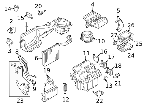 Condenser, Compressor & Lines for 2007 Audi A4 Quattro #2