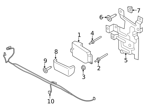 Electrical Components for 2022 Ford F-350 Super Duty #3