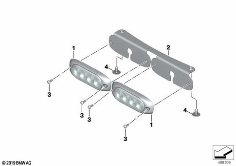 Fog Lamps and Auxiliary Lights for 2022 BMW-Motorrad F 750 GS #6