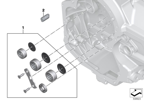 Bearing in Housing, Seals for 2020 BMW-Motorrad R 1250 RT #0