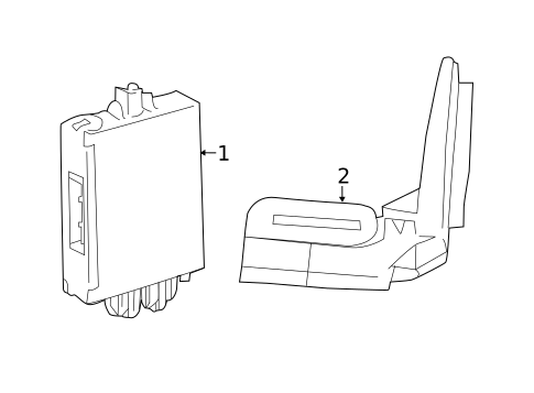 Anti-Theft Components for 2020 Toyota Tacoma #0