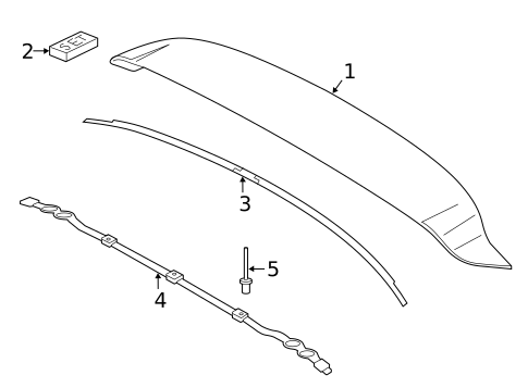 Spoiler for 2025 Porsche Macan #0