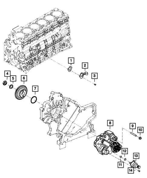 Fuel Pump and Sending Unit for 2011 Ram 3500 #3