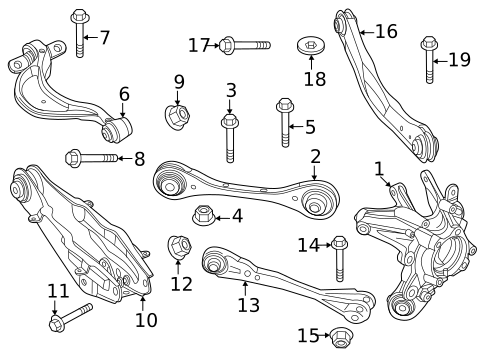 Rear Suspension for 2023 BMW i7 #4