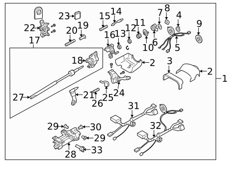 Switches, Solenoids & Actuators for 2007 GMC Envoy #0