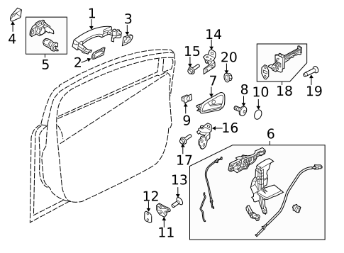 Front Door for 2017 Ford Focus #0