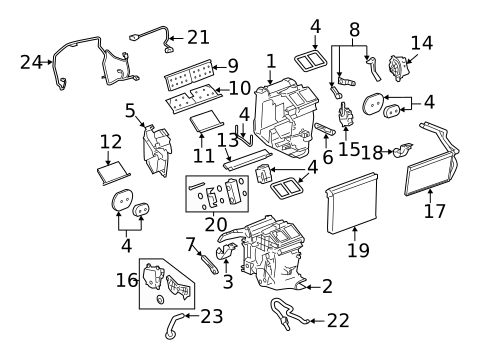 Motors, Core, Case & Related Components for 2012 Cadillac CTS #3