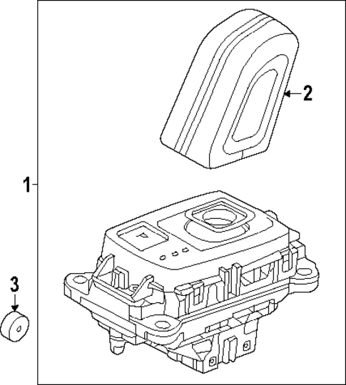 Center Console for 2026 Volvo EC40 #3