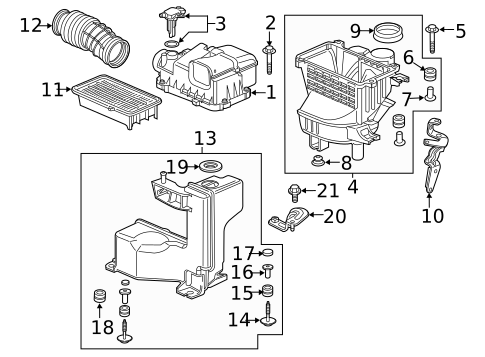 Air Intake for 2016 Honda Civic #0
