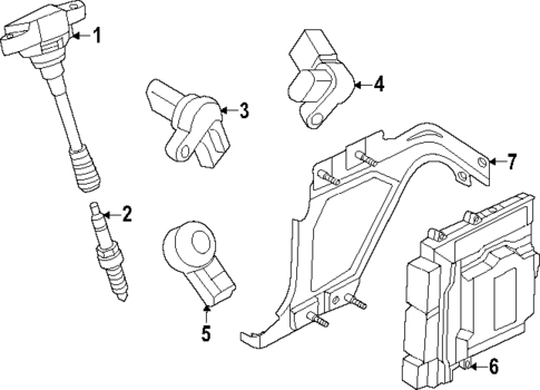 Ignition System for 2025 Nissan Armada #0