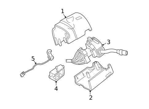 Ignition Lock for 1999 Ford Ranger #1