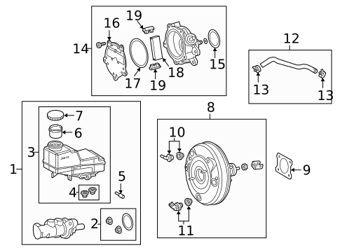 Hydraulic System for 2021 Toyota C-HR #0