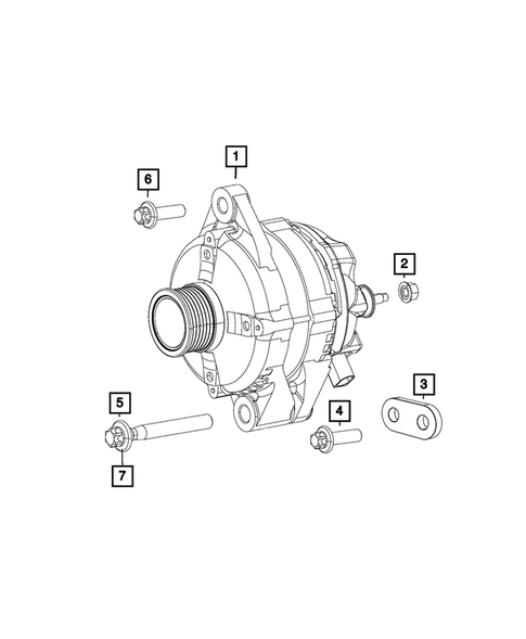 Generators / Alternators for 2019 Jeep Compass #4