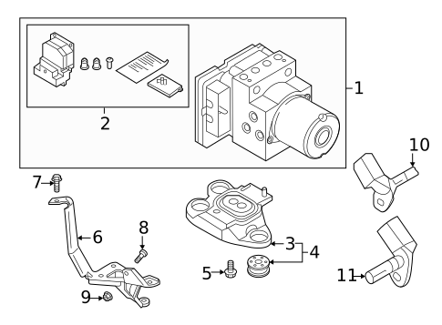 Anti-Lock Brakes for 2017 Audi A4 Quattro #0