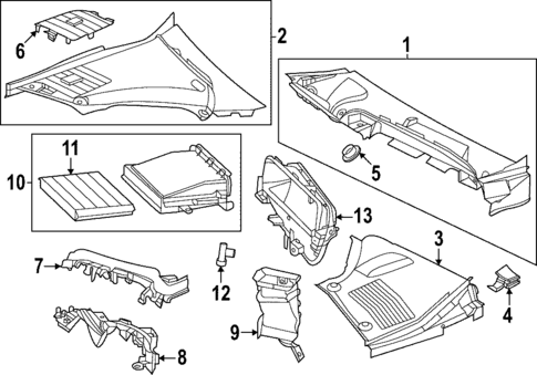 Cowl for 2025 Mercedes-Benz C43 AMG #0