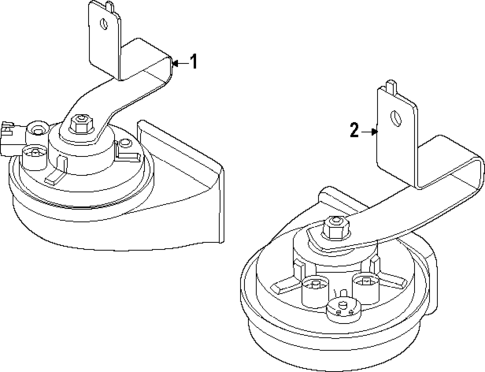 Horn for 2025 Genesis GV60 #0