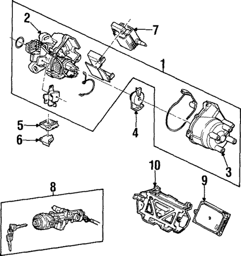 Powertrain Control for 1998 Isuzu Oasis #1