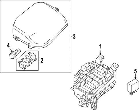 Fuse & Relay for 2023 Mazda MX-30 EV #0