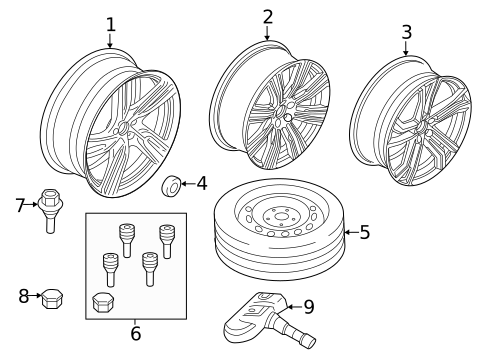 Wheels for 2019 Volvo S90 #1