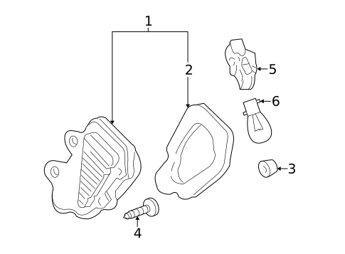 Tail Lamps for 2007 Honda Accord #3