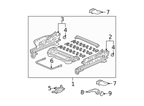Tracks & Components for 2007 Honda Accord #7