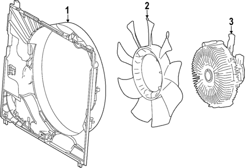 Cooling Fan for 2025 Lexus LX700h #3