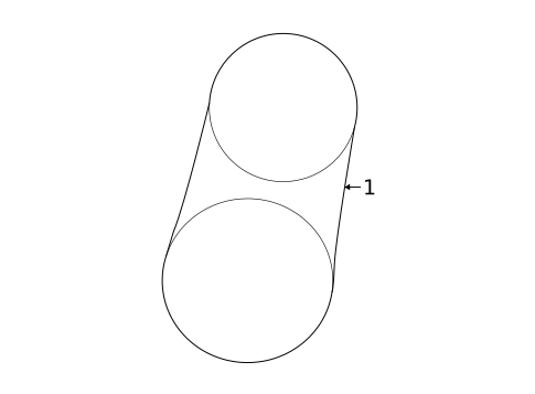 Belts & Pulleys for 2016 Lexus RX450h #0