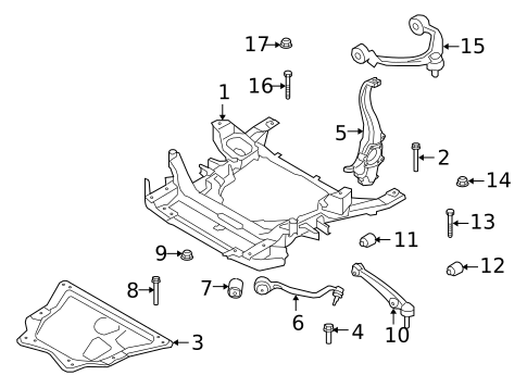 Suspension Components for 2011 BMW X6 #3
