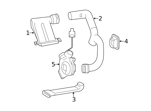 Ducts for 2016 Mercedes-Benz CLS 63 AMG® S #1
