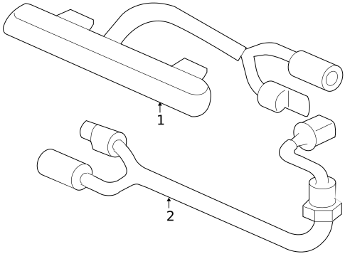 High Mounted Stop Lamp for 2005 Honda Civic #1