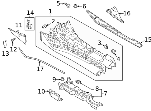 Console for 2025 Audi A6 allroad #0