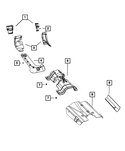 Exhaust System for 2019 Dodge Challenger #1