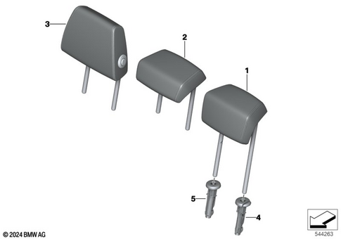 Rear Seat for 2024 Mini Countryman SE ALL4 #4