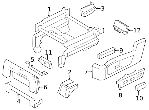 Tracks & Components for 2015 Lincoln Navigator #1