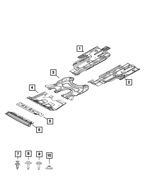 Under Body Protection for 2021 Jeep Cherokee #1